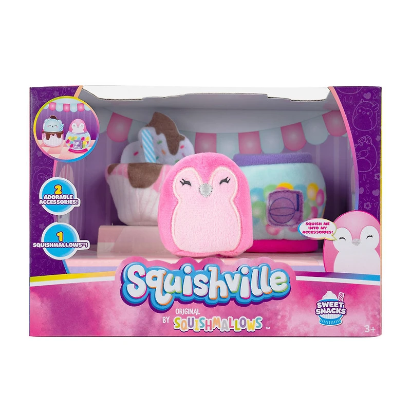 Squishville Ensemble accessoire en peluche - Délicieuses collations