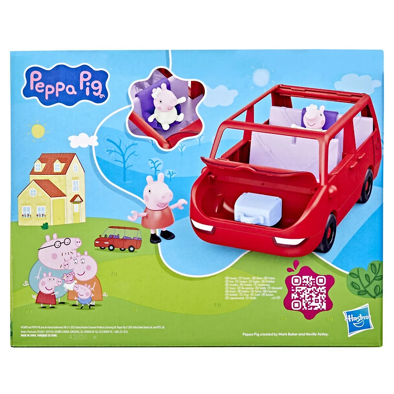 Peppa Pig La grande voiture familiale, coffret