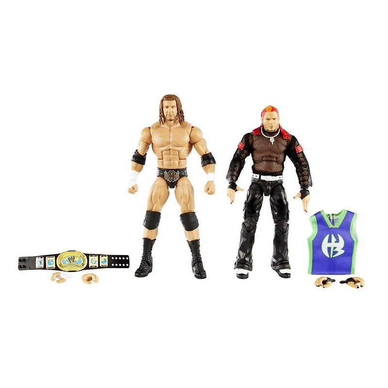 WWE - Collection Elite - Coffret de 2 - Triple H contre Jeff Hardy