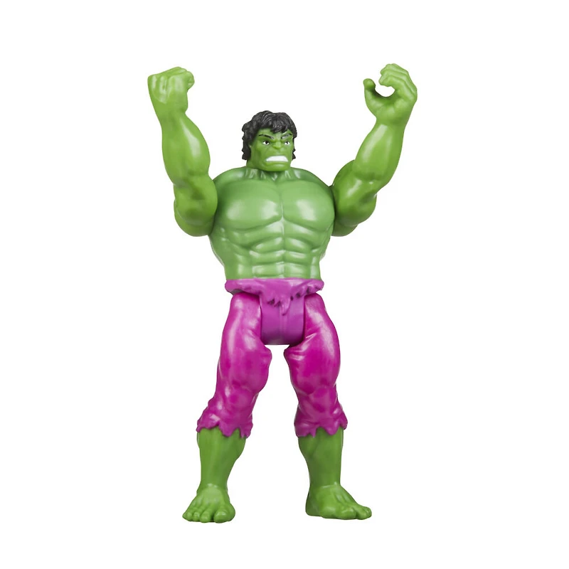 Marvel Legends Series Retro 375 Collection, figurine articulée de collection Hulk de 9,5 cm