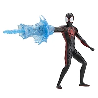 Spider-Man: Across the Spider-Verse, figurine deluxe Miles Morales Toile tournante de 15 cm