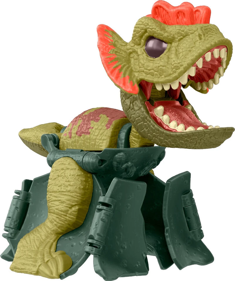 Jurassic World Transformation Féroce Éclosions Cachées Dilophosaure