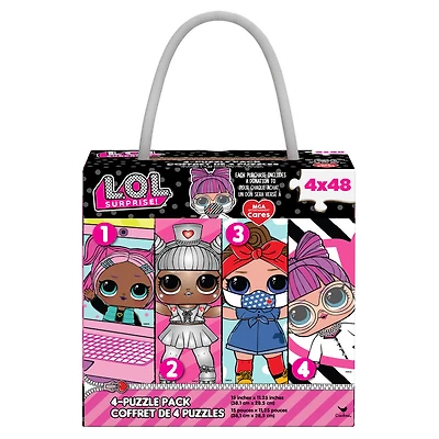 L.O.L. Surprise!, Coffret de 4 puzzles
