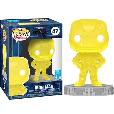 Figurine en Iron Man par Funko POP! Art Series: Infinity Saga