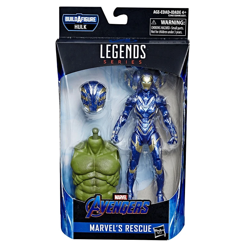 Marvel Legends Series Avengers: Endgame Marvel's Rescue with Build-A-Figure Piece