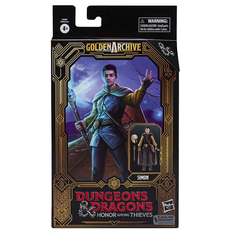 Dungeons and Dragons : L'honneur des voleurs, Golden Archive, figurine de collection Simon, figurines D&D à l'échelle de 15 cm