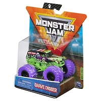 Monster Jam, Official Grave Digger Monster Truck, Die-Cast Vehicle, Nitro Neon Series