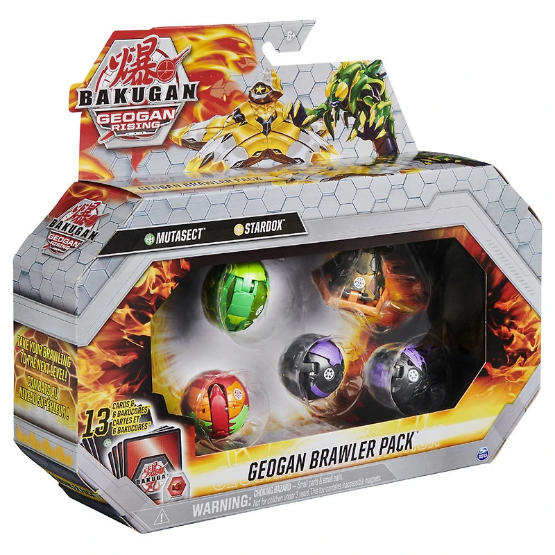 Bakugan, Geogan Brawler Pack de 5