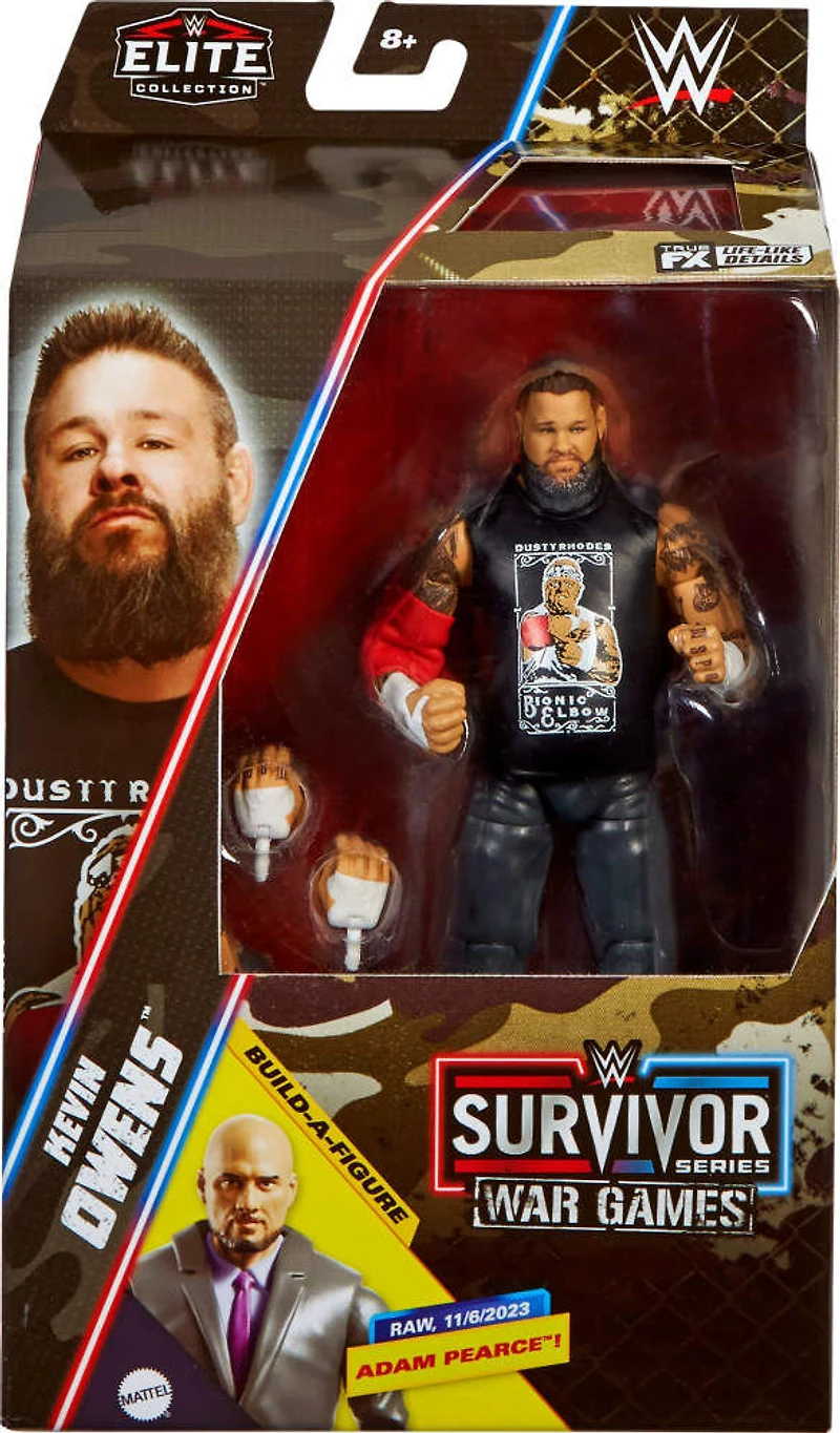 WWE Elite Événements Premium Live Figurine articulée Kevin Owens