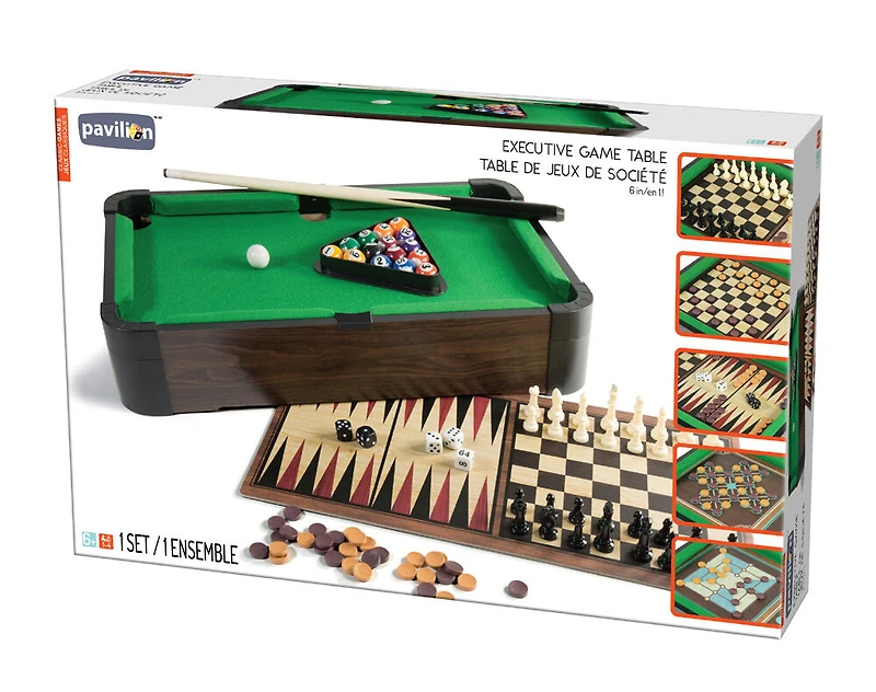 Pavilion Jeux Classiques - Table de jeux de société