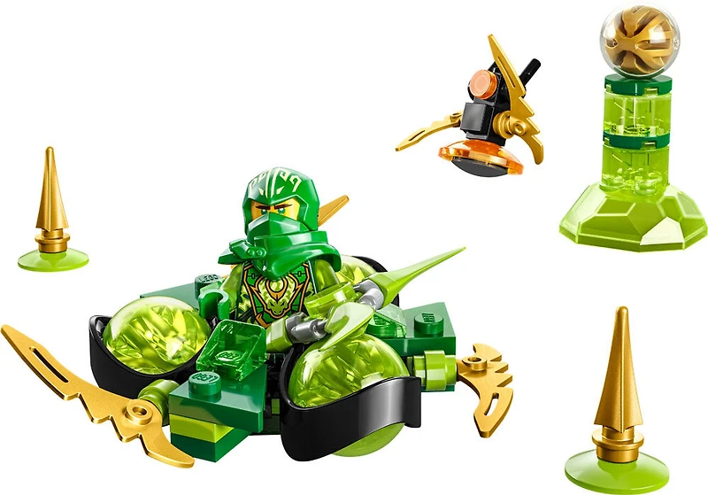 LEGO NINJAGO La vrille Spinjitzu puissante du dragon de Lloyd 71779 Ensemble de jeu de construction (56 pièces)
