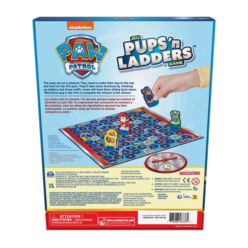 PAW Patrol Pups 'N Ladders Game | PAW Patrol Toys Toddler Toys Kids Toys