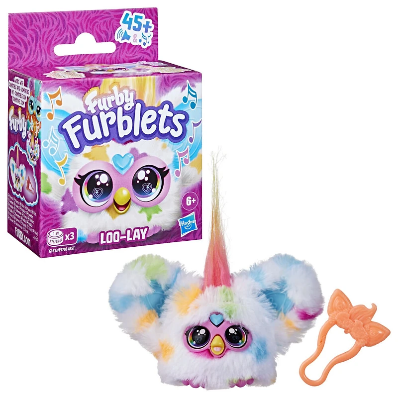 Furby Furblets Loo-Lay, mini peluche électronique