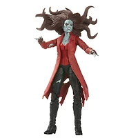 Marvel Legends Series, série What If, figurine de collection Zombie Scarlet Witch de 15 cm MCU Disney+, 2 accessoires et 1 pièce Build-a-Figure