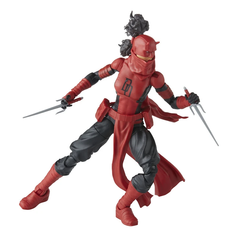Hasbro Marvel Legends Series, Elektra Natchios Daredevil, figurine de collection de 15 cm