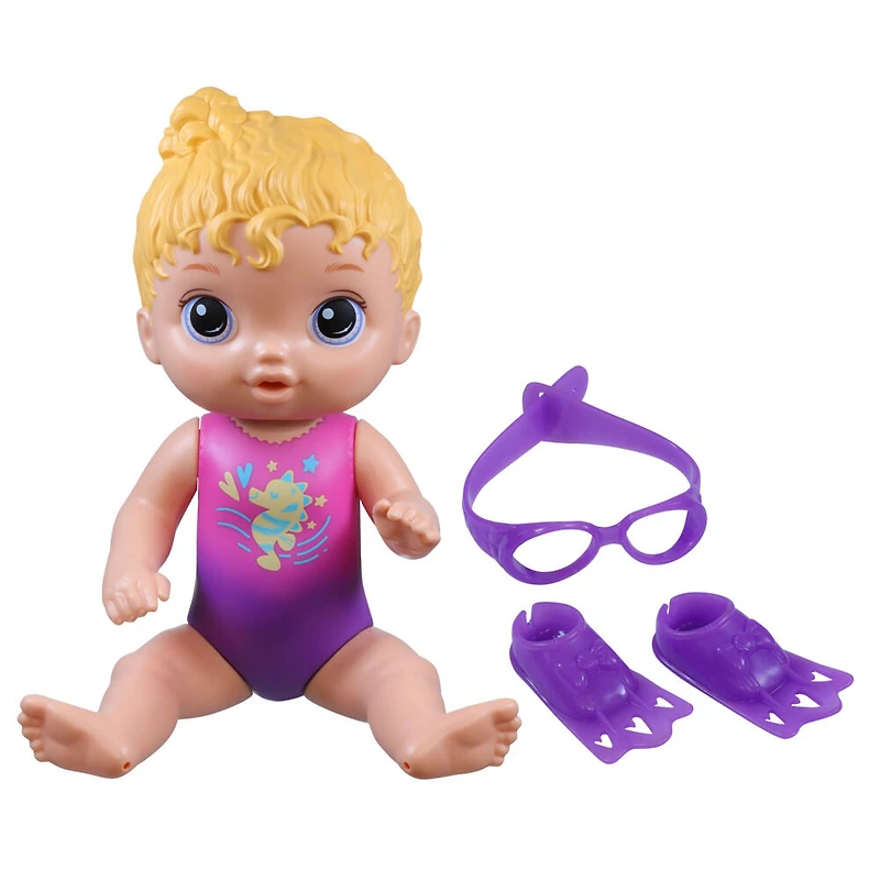 Baby Alive Sunny Swimmer Doll, 10-Inch Waterplay Baby Dolls, Baby Alive Doll