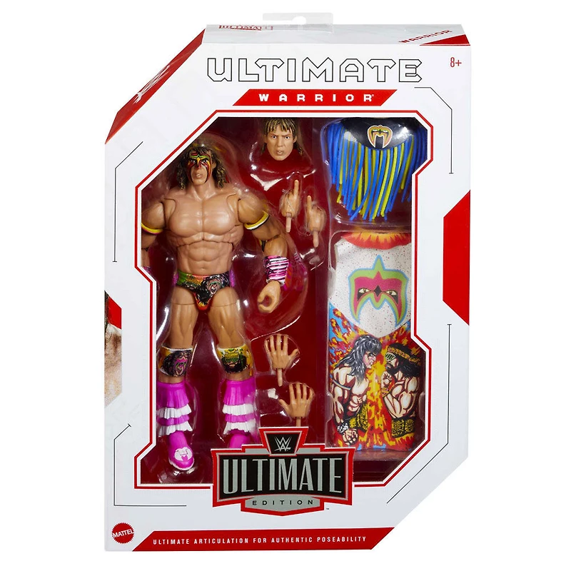 WWE | Ultimate Edition | Figurine articulée et acc. | Ultimate Warrior