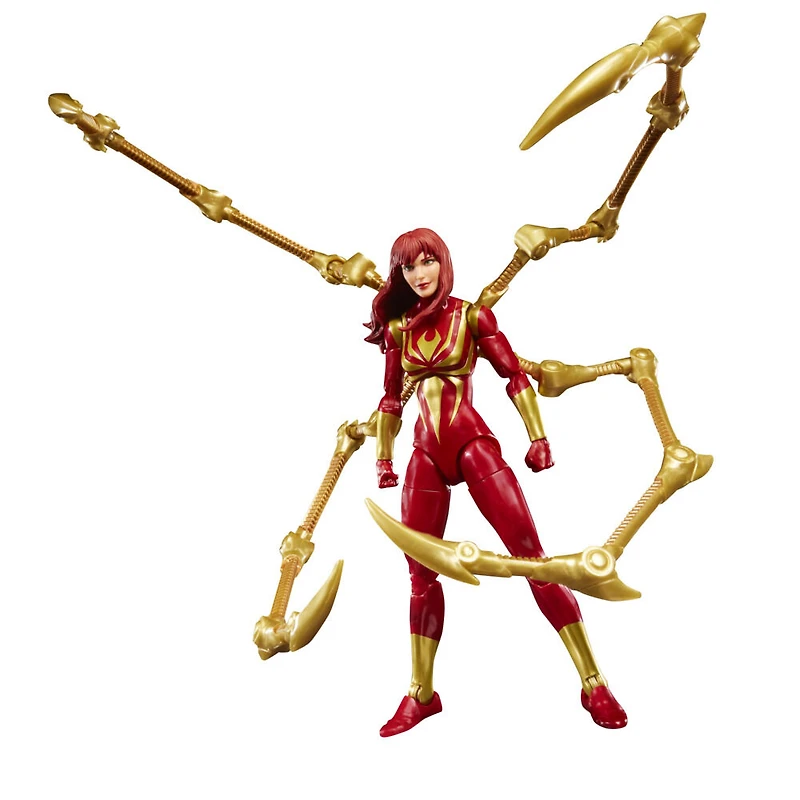 Marvel Legends Series Magic: The Gathering, figurine Mary Jane Watson (Iron Spider) avec carte premium exclusive