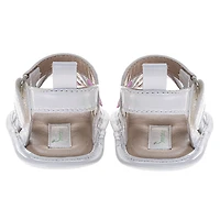 Smart Step White Multi Sandal