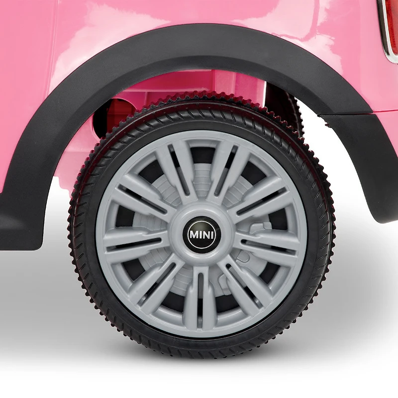 MINI Cooper 6-Volt Battery Ride-On Vehicle - Pink