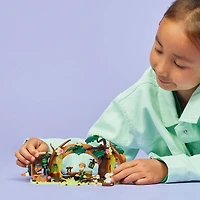 LEGO Wicked Elphaba's Retreat Merchandise, Creative Forest Role-Play Building Toy for Kids 75687