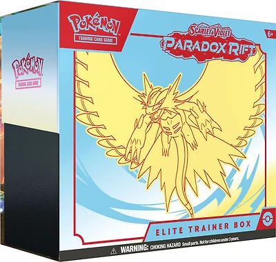 Coffret Dresseur d'Élite Pokémon - É et V 4 " Faille Paradoxe " - Rugit-Lune - Édition anglaise