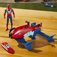 Marvel Spider-Man Epic Hero Series Web Splashers Spider-Man Hydro Jet Blast Action Figure and Vehicle Playset