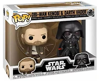POP Vinyl:Star Wars 2pk-Obi-Wan et Vader(MT) - Notre exclusivité