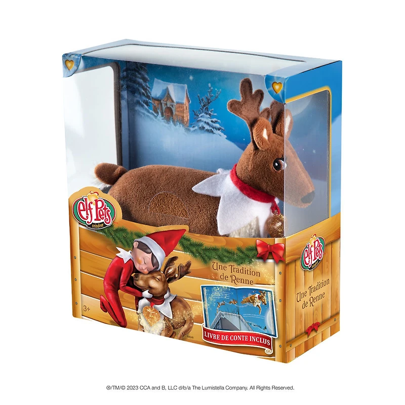 Elf Pets Reindeer - French Edition