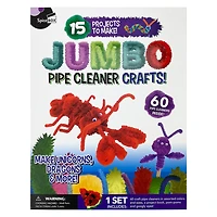 SpiceBox Children's Activity Kits Make and Play Jumbo Pipe Cleaner Crafts - English Edition