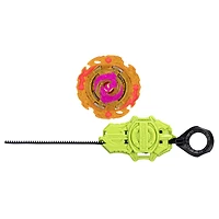 Beyblade Burst QuadStrike, Starter Pack avec toupie Flame Pandora Everlasting P8 et lanceur