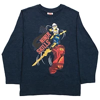 Lego Ninjago Skills T-shirt à manches longues Royal Heather