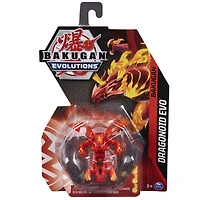 Bakugan Evolutions, Dragonoid Evo, 2-inch Tall Collectible Action Figure and Trading Card
