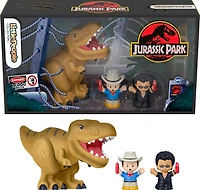 Coffret LittlePeople Collector du film Le parc jurassique en édition spéciale avec dinosaure pour les adultes et les fans