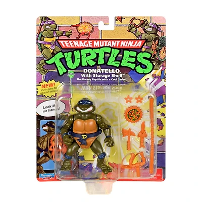 TMNT Classic Donatello,with Storage Shell