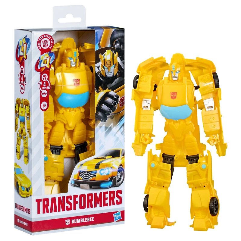 Transformers Authentics Titan Changers, figurine Bumblebee, pour enfants à partir de 6 ans