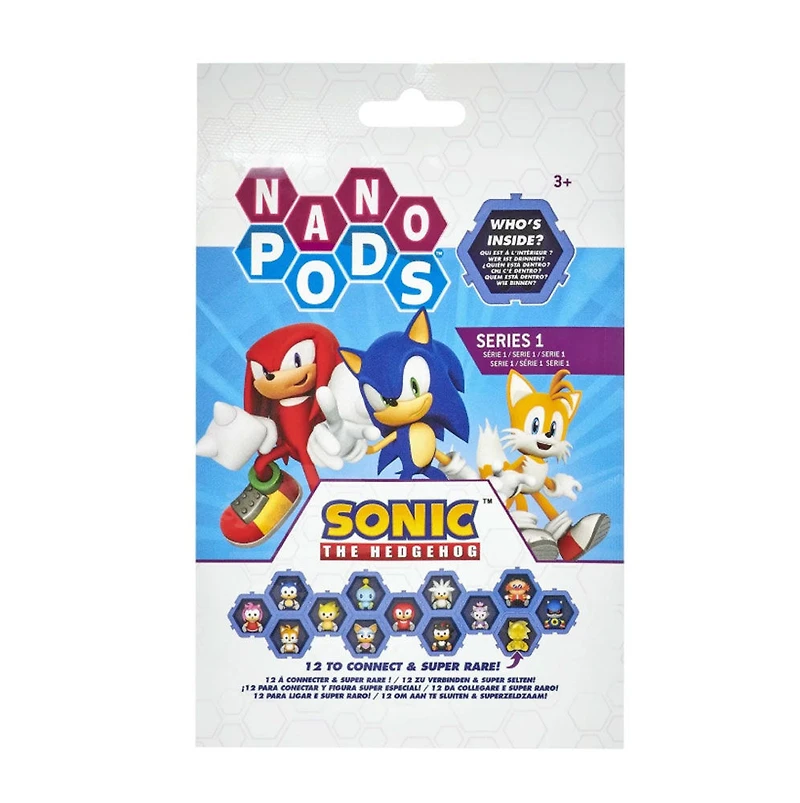 Nano Pods: Sonic the Hedgehog Mystery Pack - Assortment May Vary