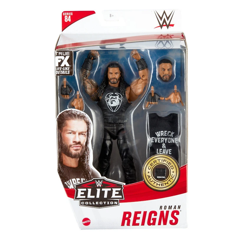 WWE - Figurine Élite 15 cm Roman Reigns