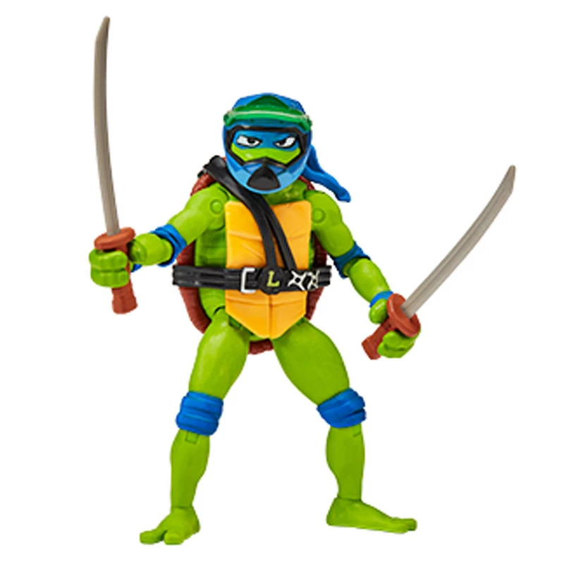Les Tortues Ninja Mutantes: Mutant Mayhem Ninja Kick Cycle avec la figurine exclusive Leonardo
