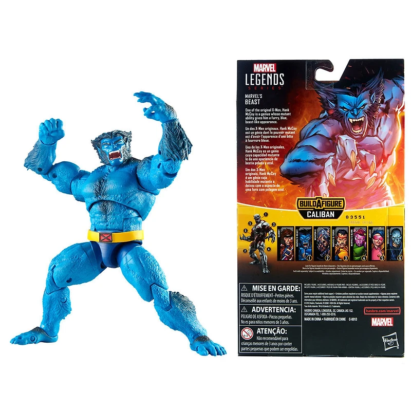 Marvel Legends Series 6-inch Marvel's Beast (X-Men Collection)