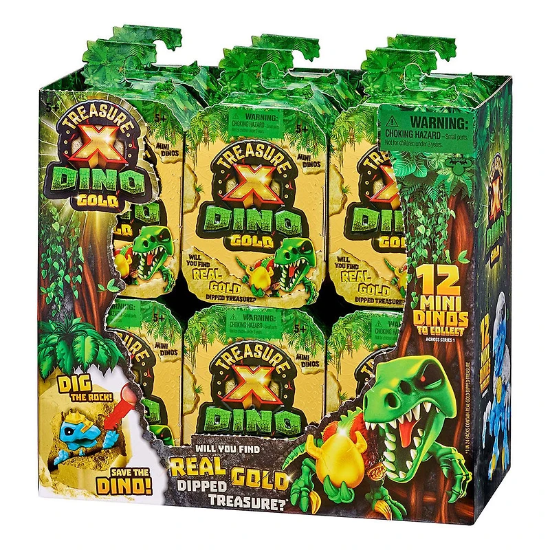 Treasure X-Dino Gold Single Pack - Un par achat