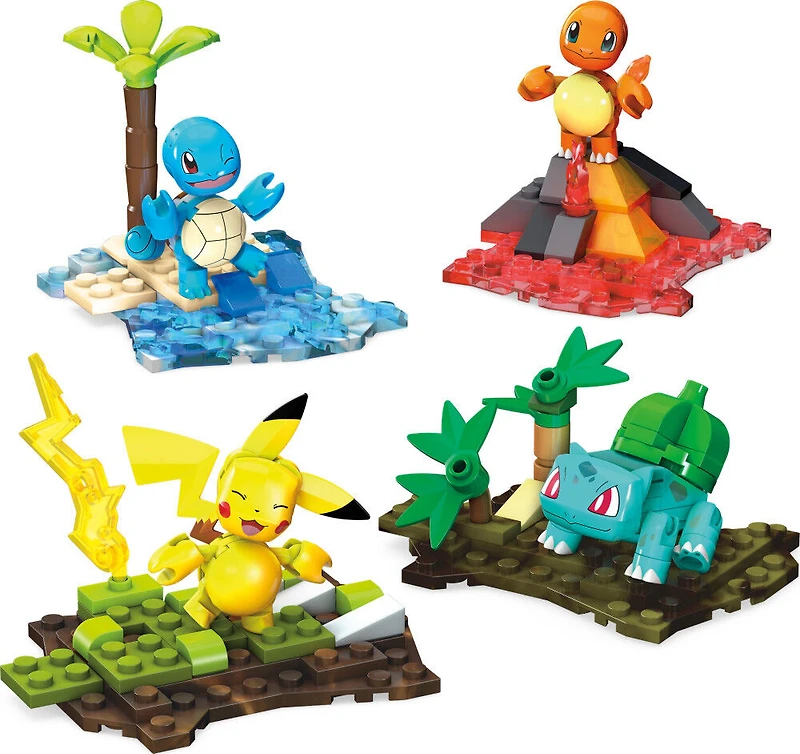 Mega Construx Pokémon Kanto Region Team