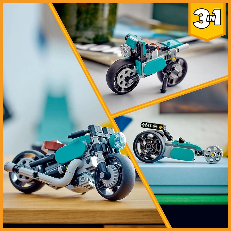 LEGO Creator La moto rétro 31135 Ensemble de jeu de construction (128 pièces)