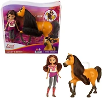 Spirit: l'indomptable -Poupée Lucky et son cheval Spirit