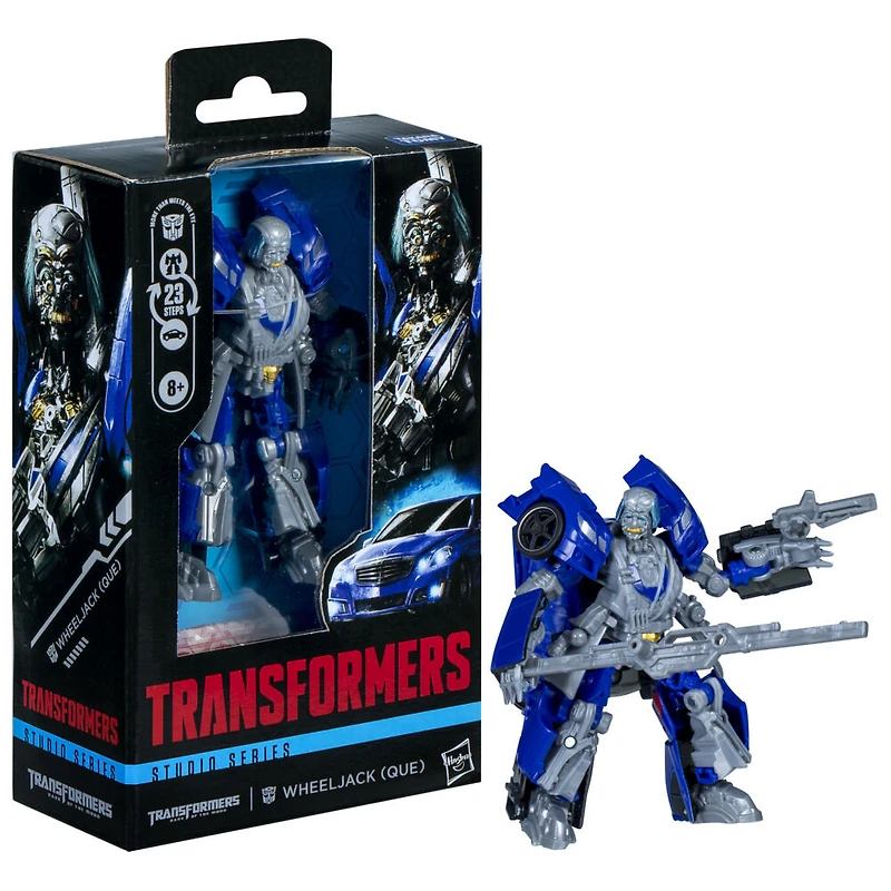 Transformers Generations Studio Series, figurine Wheeljack (Que) classe Deluxe, Transformers : La face cachée de la lune