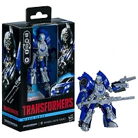 Transformers Generations Studio Series, figurine Wheeljack (Que) classe Deluxe, Transformers : La face cachée de la lune
