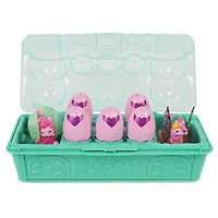Hatchimals CollEGGtibles, Coffret surprise Family Carton Rainbow-cation lamas avec 10 personnages et 2 accessoires