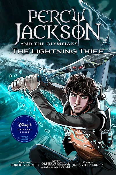 Percy Jackson and the Olympians The Lightning Thief The Graphic Novel (paperback) - Édition anglaise