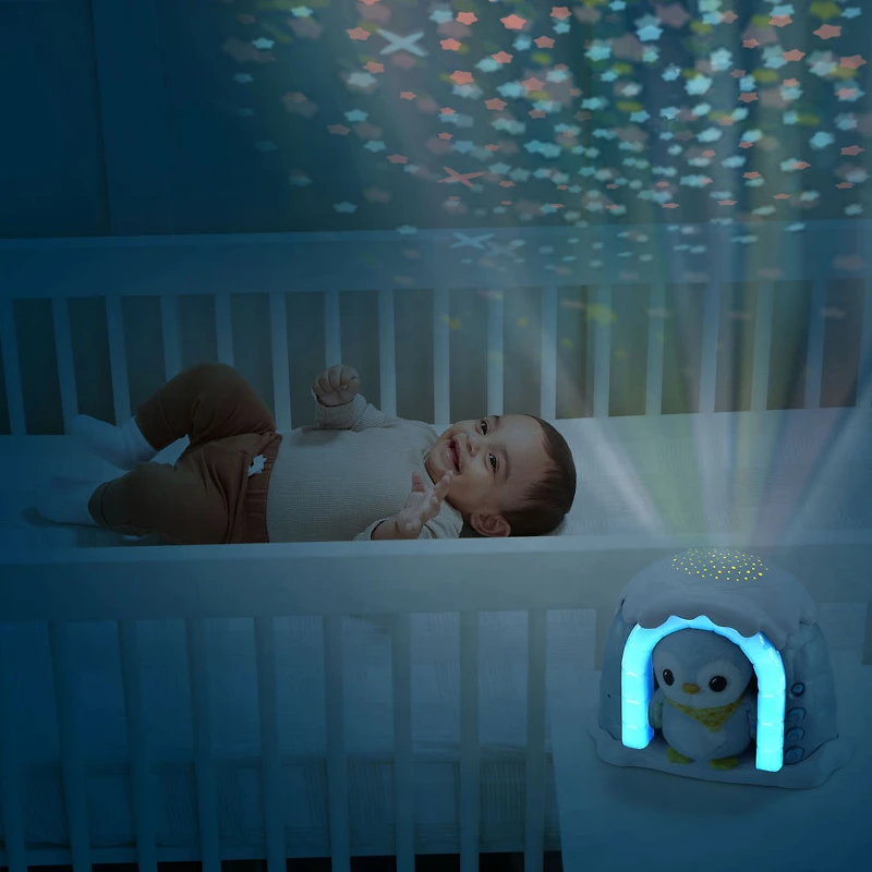 VTech Baby Veilleuse P'tit Oingouin Nuit Etoilee - Édition française