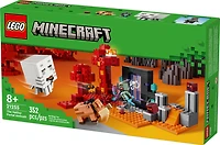 LEGO Minecraft The Nether Portal Ambush Building Toy 21255